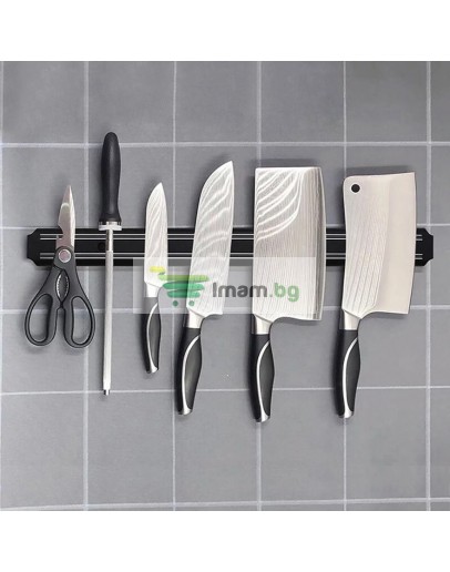 Магнитна стойка за ножове ножици и аксесоари